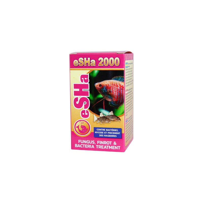 eSHa 2000 20 ml – Traitement maladies poissons aquarium