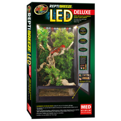 TERRARIUM REPTIBREEZE LED DELUXE MED ZOOMED
