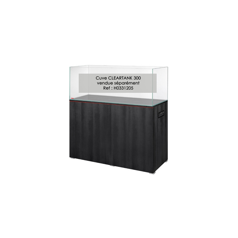 *MEUBLE CLEARCAB 300 noir EHEIM 120x50x80cm (sur commande)