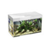 *AQUARIUM GLOSSY 80 BLANC D&N led 2x14w 80x35x54cm 125L (sur commande)