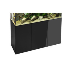 *MEUBLE GLOSSY 120 NOIR (portes acrylique) AQUAEL (sur commande)