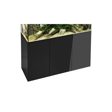 *MEUBLE GLOSSY 120 NOIR (portes acrylique) AQUAEL (sur commande)
