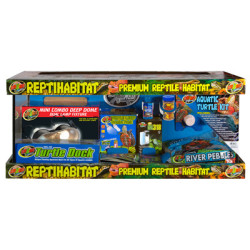 *ReptiHabitat kit Tortues Aquatiques 76x30x30cm Zoomed (sur commande)