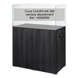 *MEUBLE CLEARCAB 200 noir EHEIM 90x50x80cm (sur commande)