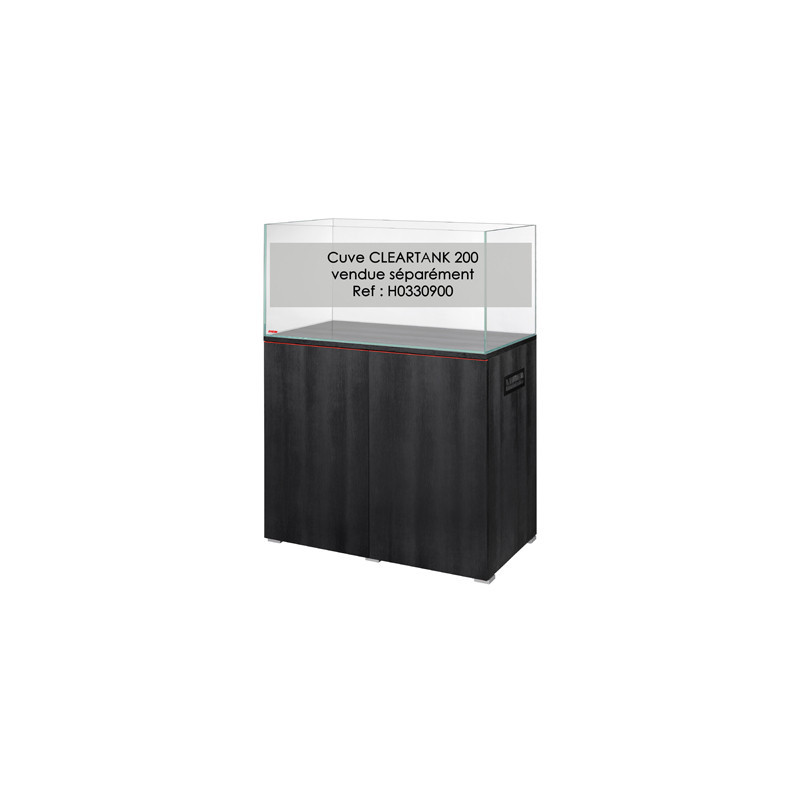 *MEUBLE CLEARCAB 200 noir EHEIM 90x50x80cm (sur commande)