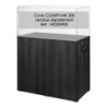 *MEUBLE CLEARCAB 200 noir EHEIM 90x50x80cm (sur commande)