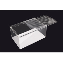 TERRARIUM ACRYLIQUE TRANSPARENT 30x20x15cm REPTIZOO