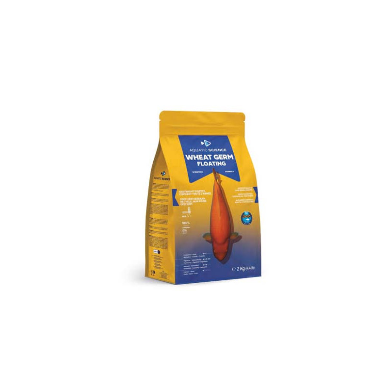 WHEAT GERM FLOATING MEDIUM 0.5Kg AQUATIC SCIENCE