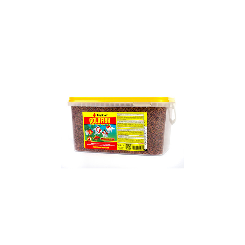 *GOLDFISH COLOUR PELLET 5L (sur commande)