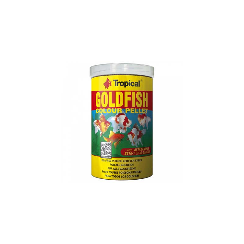 GOLDFISH COLOUR PELLET 1000ml