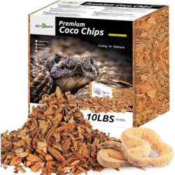 SUBSTRAT COCO CHIPS COMPRESSED 10L REPTIZOO