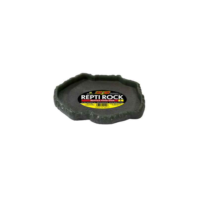 VASQUE REPTI ROCK FOOD DISH LARGE ZOOMED