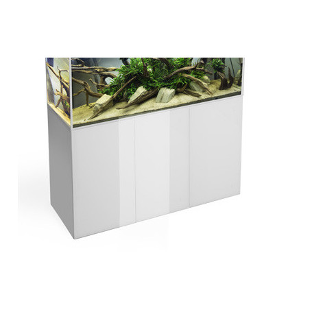 *MEUBLE GLOSSY 120 BLANC (portes acrylique) AQUAEL (sur commande)