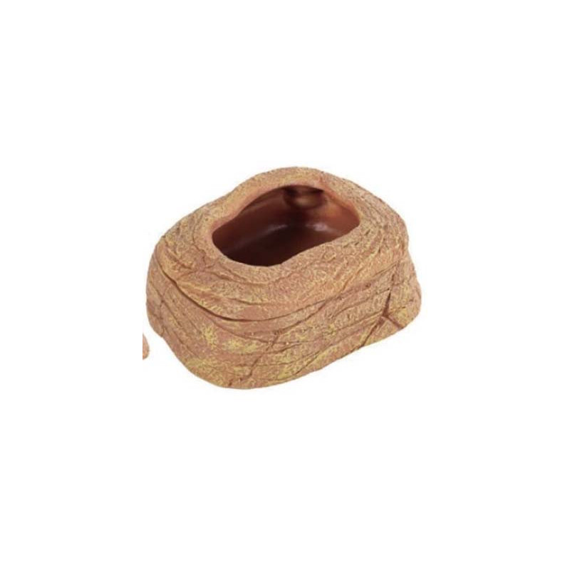 MAGNETIC ANTI ESCAPE WORM AND FOOD DISH l 9.5x8x4Cm REPTIZOO