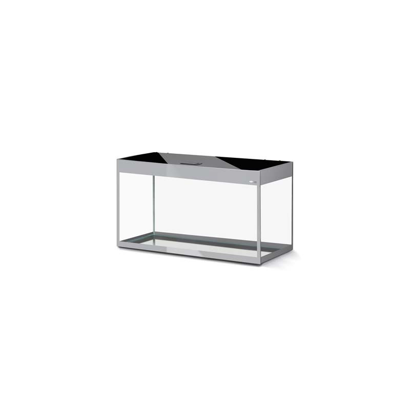 *AQUARIUM GLOSSY 100 GRIS D&N led 2x14w 100x40x63cm 215L (sur cde)