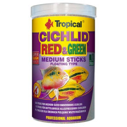 CICHLID RED&GREEN MEDIUM STICKS 1000ml