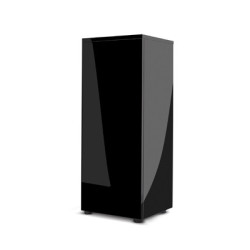 *MEUBLE GLOSSY CUBE NOIR (portes acrylique) AQUAEL (sur commande)