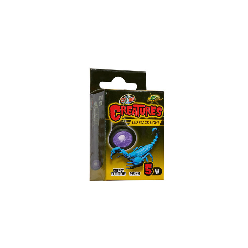 *Creatures Black Light 5w Zoomed (sur commande)