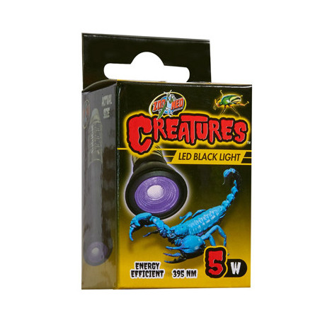 *Creatures Black Light 5w Zoomed (sur commande)