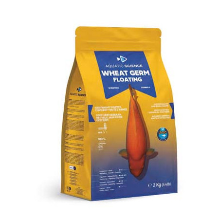 WHEAT GERM FLOATING MEDIUM 2Kg AQUATIC SCIENCE