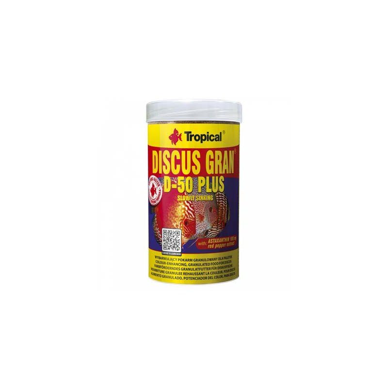 TROPICAL DISCUS GRAN D-50 PLUS 250ml