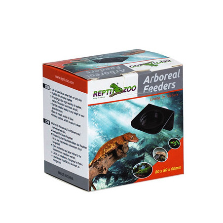 MANGEOIRE ARBORICOLE AVEC VENTOUSES 8x8x6cm