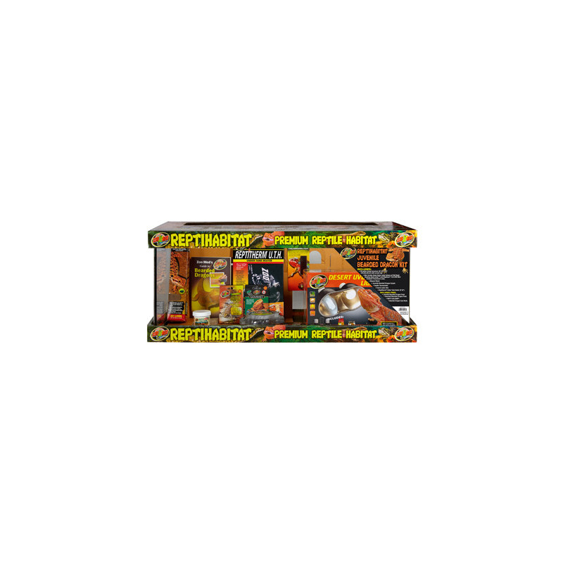*ReptiHabitat kit Juvenill Dragon Barbu 76x30x30cm Zoomed (sur command