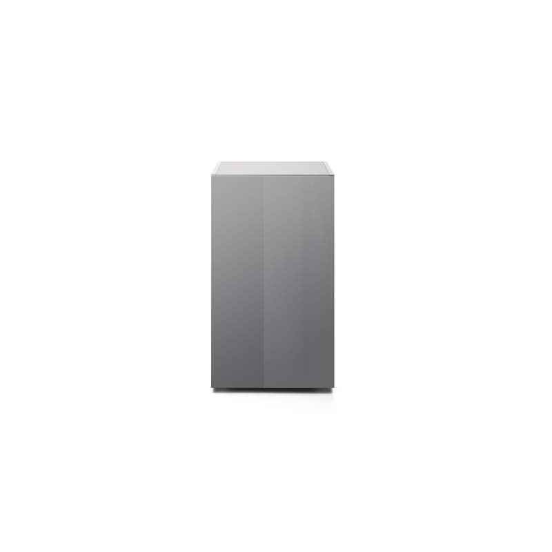*MEUBLE GLOSSY CUBE GRIS (portes acrylique) AQUAEL (sur commande)
