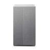*MEUBLE GLOSSY CUBE GRIS (portes acrylique) AQUAEL (sur commande)