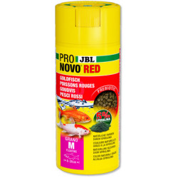 JBL ProNovo Red Grano M 250 ml CLICK – granulés pour poissons rouges