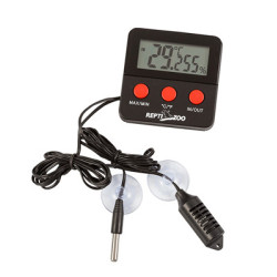 THERMOMETRE + HYGROMETRE DIGITAL AVEC SONDE REPTIZOO