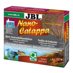 JBL Nano‑Catappa 10 feuilles – badamier naturel pour nano‑aquariums
