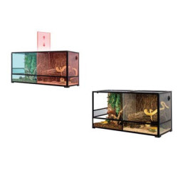 TERRARIUM avec séparateur amovible 120x45x60cm REPTIZOO---