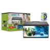 AQUARIUM LEDDY 75 NOIR D&N 2.0 équipé 75x35x40cm 105L