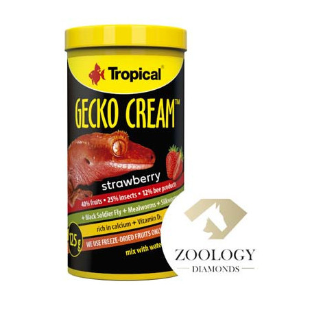 GECKO CREAM STRAWBERRY 250ml