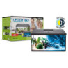 AQUARIUM LEDDY 60 NOIR BIO D&N équipé 60x30x30cm 54L