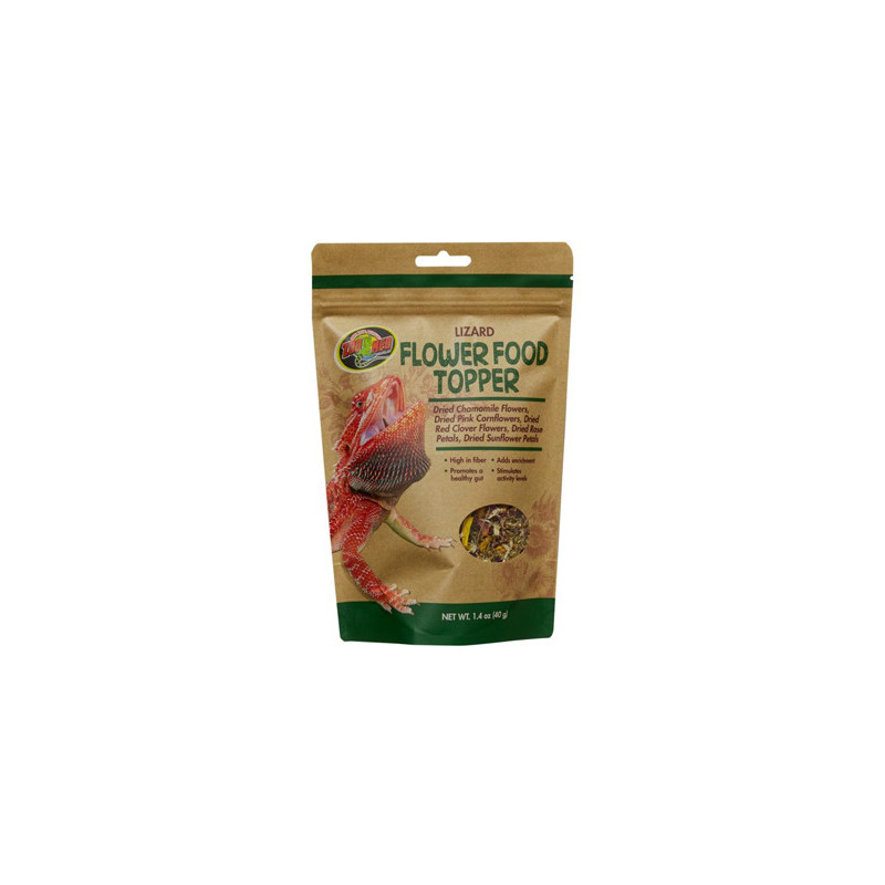 FLOWER FOOD TOPPER 40grs lézards