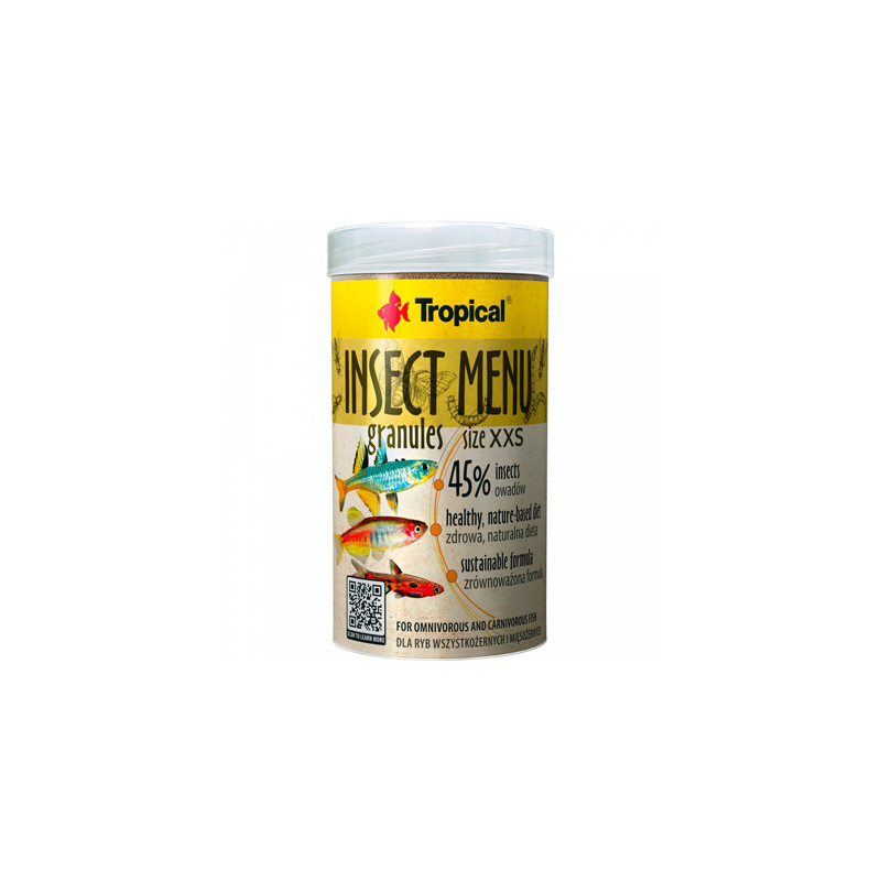 INSECT MENU granulés XXS 100ml
