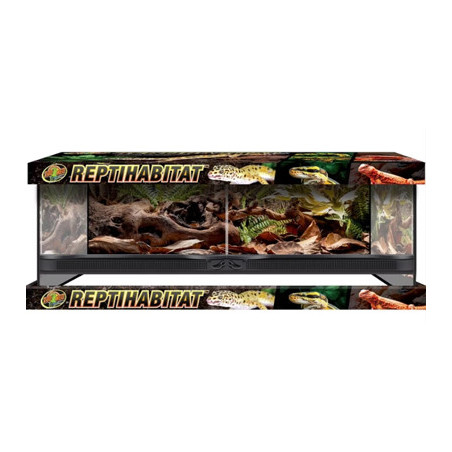 *TERRARIUM 91x46x30.5 cm ZOOMED (sur commande)