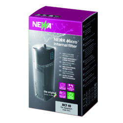 MICRO MCF40 – Filtre interne 20 à 200 L/h – Pour aquarium jusqu’à 40 L