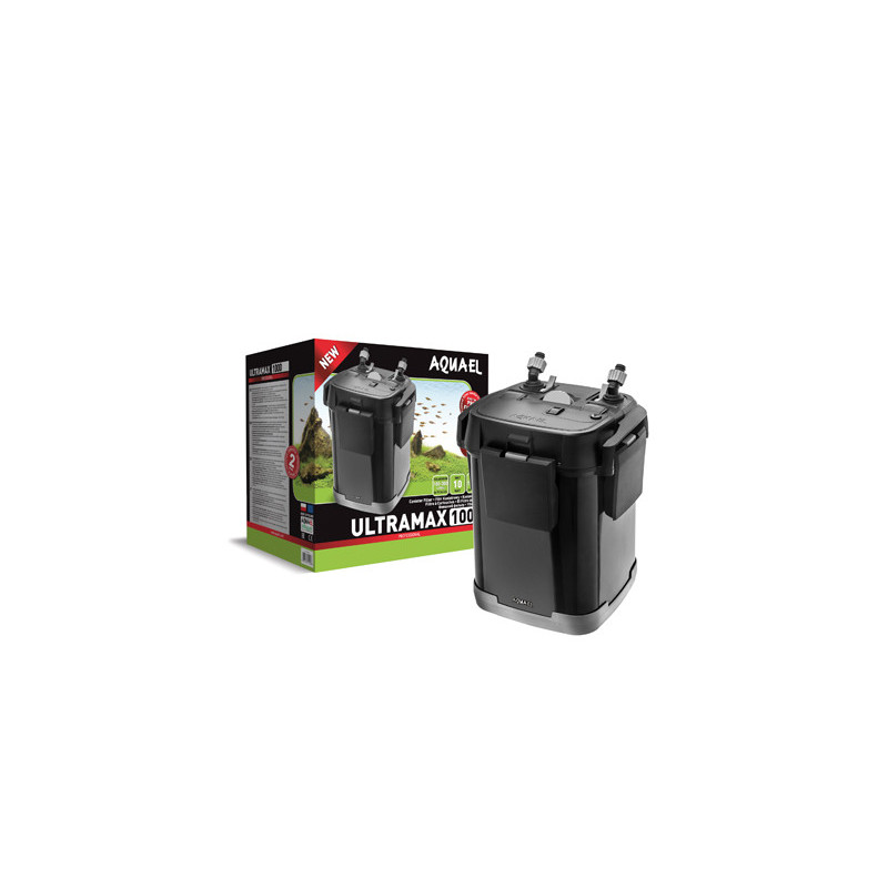 Filtre externe Ultramax 1000 – 1000 L/h pour aquarium 300 L
