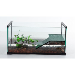 CUVE TORTUE AVEC TERRASSE 50.8x30.5x25.4cm REPTIZOO---
