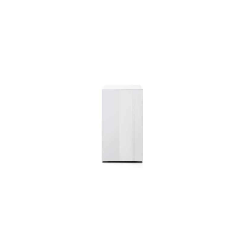 *MEUBLE GLOSSY CUBE BLANC (portes acrylique) AQUAEL (sur commande)
