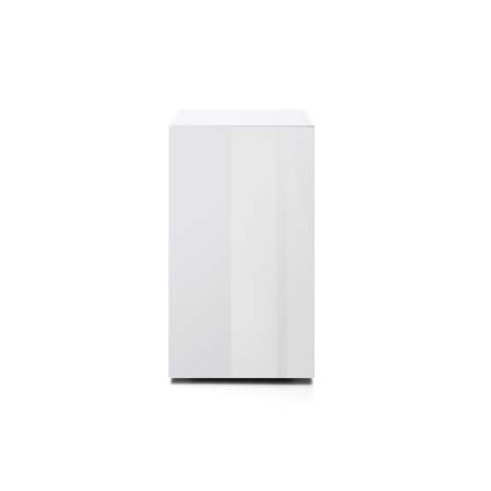 *MEUBLE GLOSSY CUBE BLANC (portes acrylique) AQUAEL (sur commande)