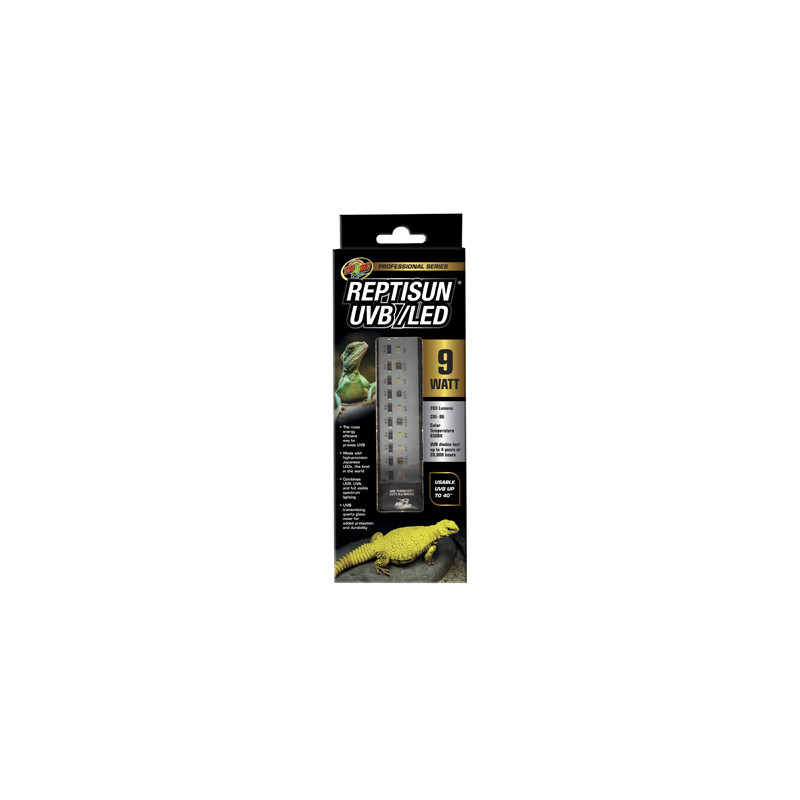 REPTISUN UVB LED 9W ZOOMED