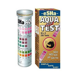 Bandelettes Test 6 en 1 eSHa – Analyse rapide d’eau aquarium