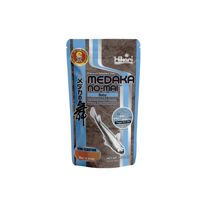Hikari Medaka No‑Mai Baby – Nourriture Alevins Médaka – 40 g