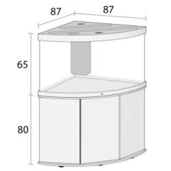 Meuble SBX TRIGON 350 CHENE CLAIR JUWEL